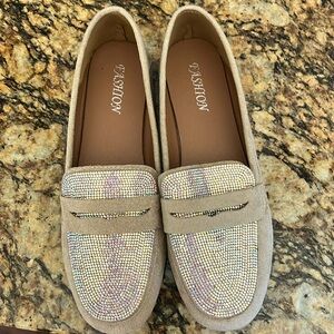Fashion Bling Moccasins